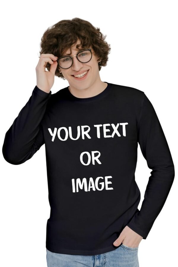 Customize Your Own Full Sleeve T-Shirt